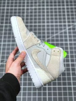 Air Jordan Shoes Sales Shop -Air Jordan Shoes Sales Shop Air Jordan 1 Mid Vast Grey Ghost Green White For Sale 1