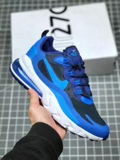 Air Jordan Shoes Sales Shop 45 Nike Air Max 270 React Blue Void/Photo Blue-Game Royal For Sale