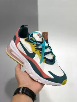 Air Jordan Shoes Sales Shop 27 Nike Air Max 270 React ‘Midnight Turquoise’ CT1264-103 For Sale