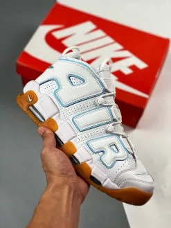Air Jordan Shoes Sales Shop 25 Nike Air More Uptempo ‘Ocean Bliss’ 415082-107 For Sale